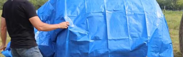 How Do Harbor Freight's Tarps Stack Up To The Competition? This Test Found Out