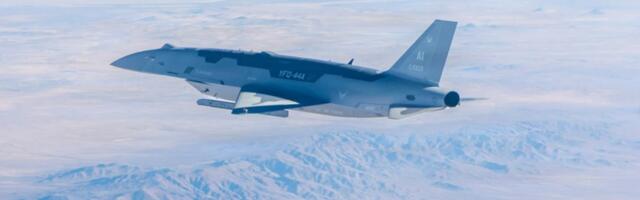 USAF's Autonomous AI fighter drone just fired a 'real' AMRAAM air-to-air missile in a world first