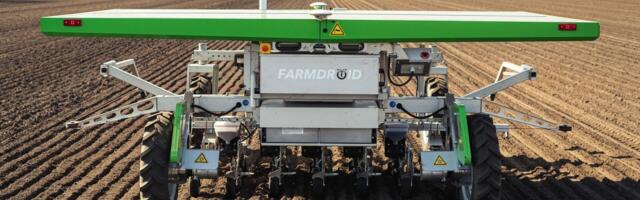 Danish agtech FarmDroid secures €10.5 million for its autonomous, solar-powered agricultural robot