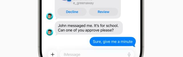 Apple’s updated parental controls will require kids to get permission to text new numbers