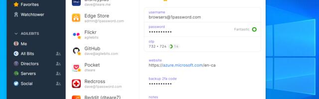 Windows 11 boosts security even further by adding native 1Password passkey support