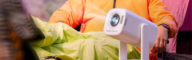 Roku TV just landed on a portable projector for the first time, and it’s surprisingly cheap