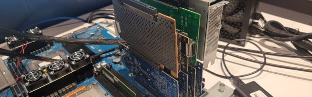 Working PCIe 6.0 connectivity demoed at GTC — Astera Labs' Aries retimers currently power Nvidia's HGX systems with eight H100 GPUs, likely future Blackwell systems, too