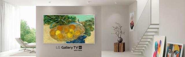 LG Takes On Samsung's Frame With Gallery TV