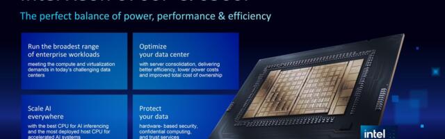 Intel launches Xeon 6500/6700 processors with performance cores