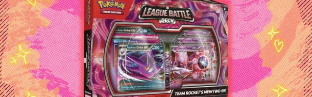 Pokémon TCGs League Battle Deck - Team Rockets Mewtwo ex is up for preorder at over $10 below Amazon on TCGPlayer right now