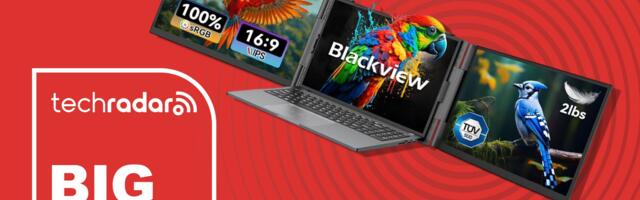 Blackview Triple Laptop Screen Extender will make you feel like you work for NASA, and it's priced under $250 right now