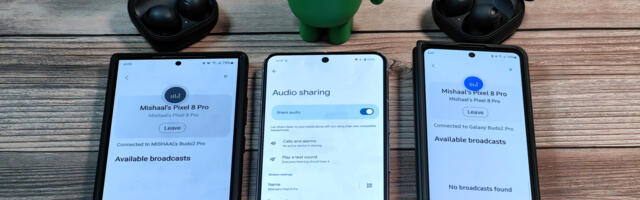 Here’s a first look at Bluetooth audio sharing in Android 15