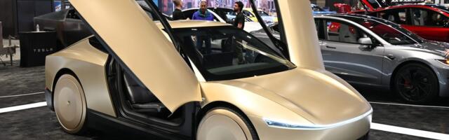 Tesla says the first Cybercab just rolled off the production line at Gigafactory Texas