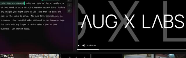 Aug X Labs raises $3.1M to use AI to democratize video production