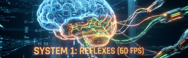 Как мы пришили LLM «спинной мозг»: архитектура рефлексов для ИИ-агентов в 60 FPS