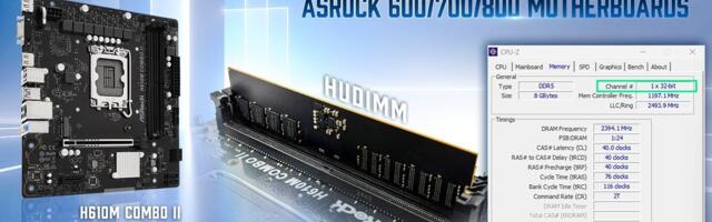 New HUDIMM memory specification debuts with goal of slashing DDR5 prices during RAM shortages — A new, cheaper memory standard with half the bandwidth and half the capacity