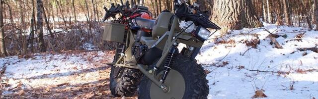 This Cool Motorcycle Has Hollow Wheels That'll Let You Float It Across Water