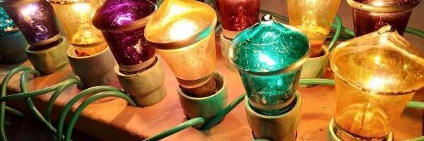 Необычные ёлочные ретрогирлянды СССР