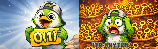 Хеш-таблица это не О(1)