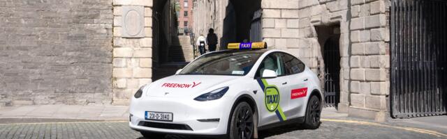 Taxi drivers to save up to €5,400 when switching to electric through new FREENOW partnership with Tesla