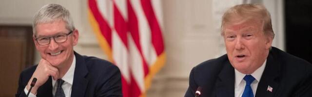 Apple CEO Tim Cook committed massive investment, more jobs in the US, says Pres Trump