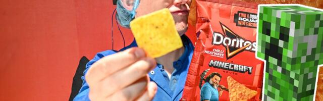 Doritos are getting a Creeper flavour to promote the Minecraft Movie