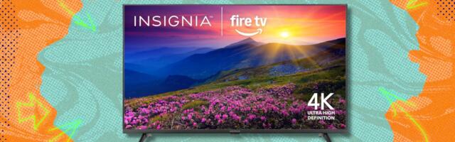 The Insignia 50-inch Class F50 TV just got another discount — save $130 right now