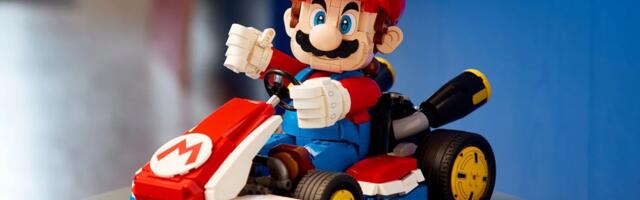 Lego’s new Mario Kart set super-sizes Mario