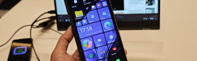 This smartphone runs Android, Linux, and even Windows 11