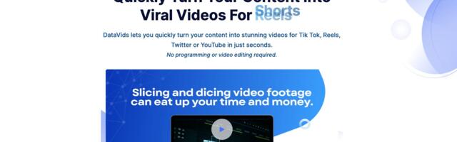 Transform your Content into Videos