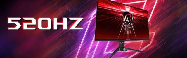 ASRock preps a superfast monitor for competitive gamers — PG27FFX2A boasts a 27-inch, 1080p display with a 520 Hz refresh rate