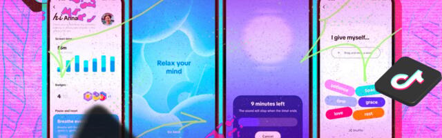 TikTok debuts affirmation journal, soothing sounds