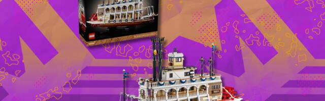 Go rollin on the river with 15% off this LEGO Ideas River Steamboat set