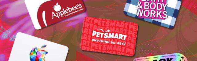 Save up to 20% on select gift cards for Black Friday: Apple, Fandango, Lowes, Applebees, and more