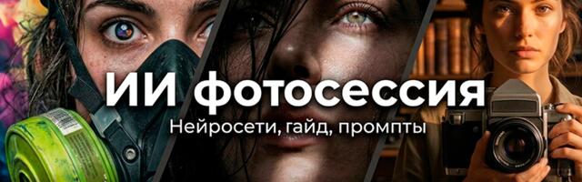 ИИ фотосессия: лучшие нейросети для генерации фото + 21 готовый промпт