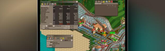 RollerCoaster Tycoon and More Games Now Available on Apple Arcade