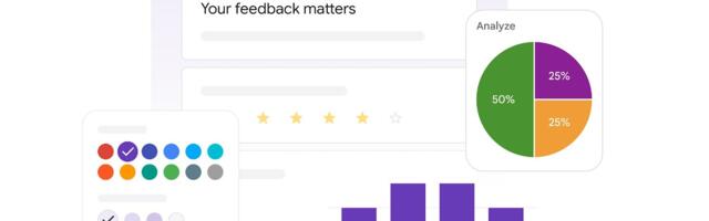 I used Gemini in Google Forms to auto-build a survey and analyze responses for me