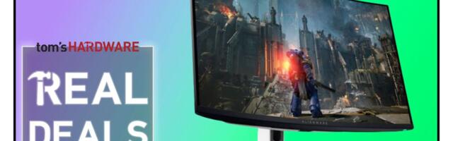 Get $100 off Alienware's AW3225QF curved gaming monitor — 4K QD-OLED visuals with a blistering 240 Hz refresh rate