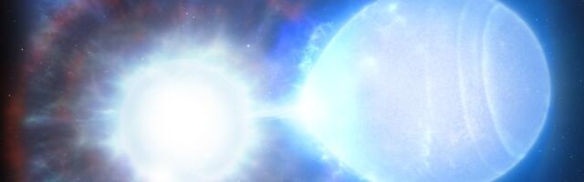 A pair of stars in our cosmic backyard are on a collision course