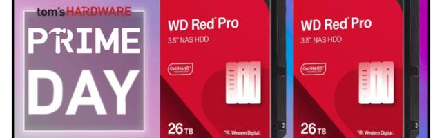 Western Digital's highest capacity NAS drive hits all-time low pricing — the 26TB WD Red Pro costs just $449 when you buy two