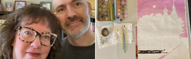 My husband and I started doing adult paint-by-numbers to get off our phones. The hobby's benefited us more than we expected.