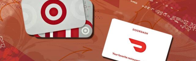 Spend $100 on DoorDash gift cards and get a free $20 Target gift card