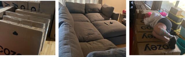 Cozey Ciello XL Couch: Fine—If You’ve Got the Space for It