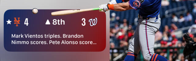 I didn't know how much I loved Apple Sports until the Mets became the best team in baseball