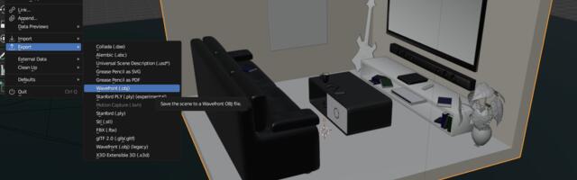 How to Convert FBX files to OBJ for 3D Printing