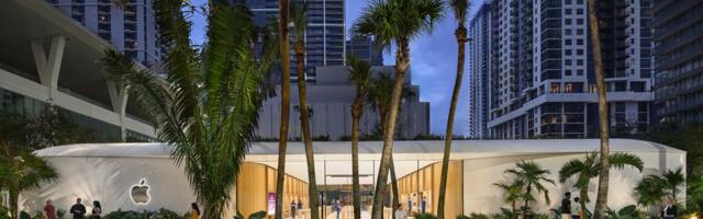 Apple Previews New Store in Miami With a Unique Feature on the Roof