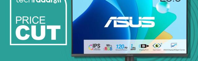 This $89 Asus 120Hz IPS monitor is the perfect budget upgrade for your home office — and it even comes with a month of Adobe Creative Cloud free