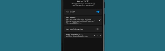 This WhatsApp auto-responder will tell your contacts you’ve changed messaging services
