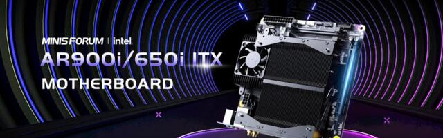 Minisforum announce $559 AR900i Mini ITX motherboard with Intel Core 13900HX and four M.2 2280 slots