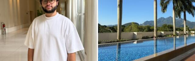 I moved from Los Angeles to Brazil. I pay $1,600 a month to live in a complex with a supermarket, day care, and restaurants.