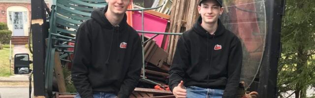 2 brothers started a junk-removal side hustle as teens with a $4,000 truck. Last year, they brought in about $3 million.
