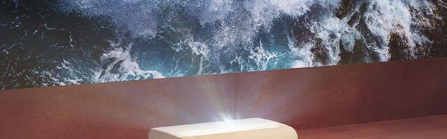 The 130-inch Samsung Premiere Projector has a $200 discount today