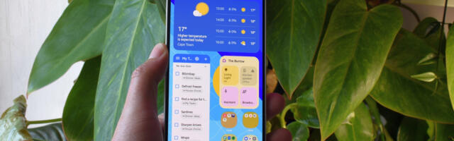 I built a focused, productive One UI 7 home screen using its most chaotic feature