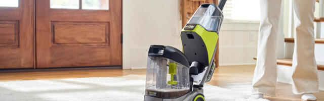 This Ryobi Carpet Cleaner Uses Modern Tech To Help You Wash & Dry With Ease